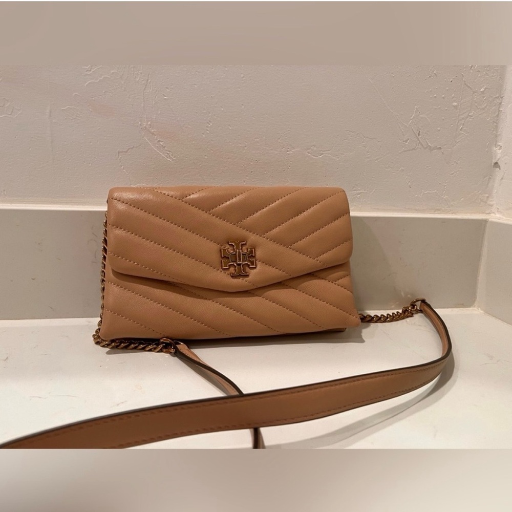 Tory Burch Kira Leather Chevron Bag